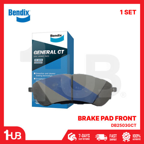 BENDIX BRAKE PAD FORD RANGER RAPTOR 2019-22 REAR DB2503GCT ( 1 SET )