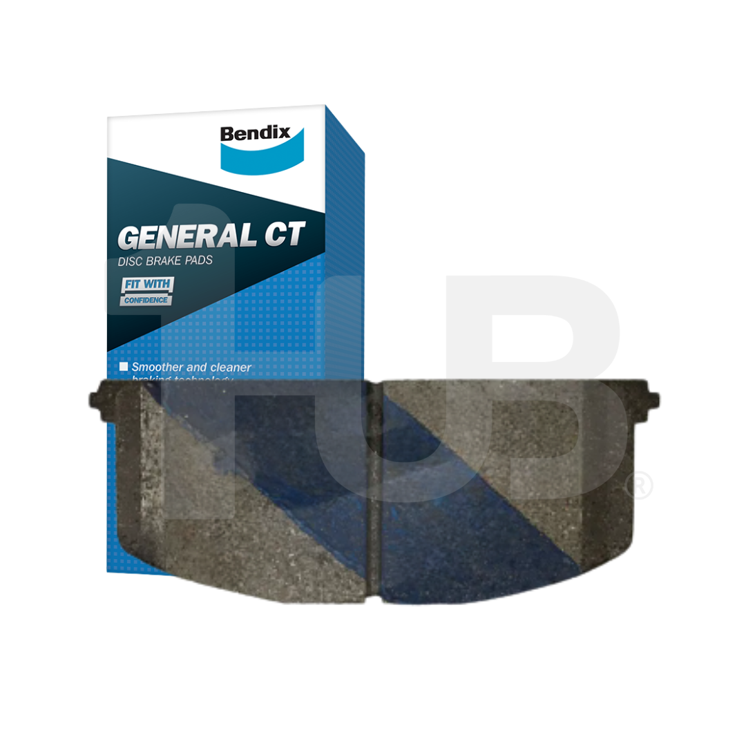 BENDIX BRAKE PAD TOYOTA COROLLA (ALL) 1983-01 FRONT DB308GCT ( 1 SET )
