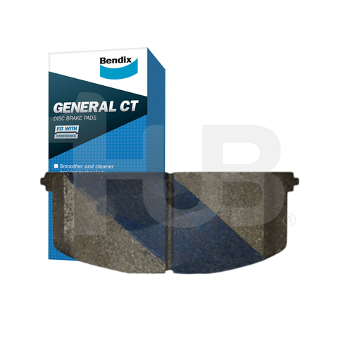 BENDIX BRAKE PAD TOYOTA COROLLA (ALL) 1983-01 FRONT DB308GCT ( 1 SET )