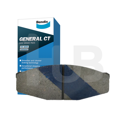 BENDIX BRAKE PAD A95K NISSAN PATROL SAFARI 1982-01 / URVAN SHUTTLE 1988-97 FRONT DB321GCT ( 1 SET )