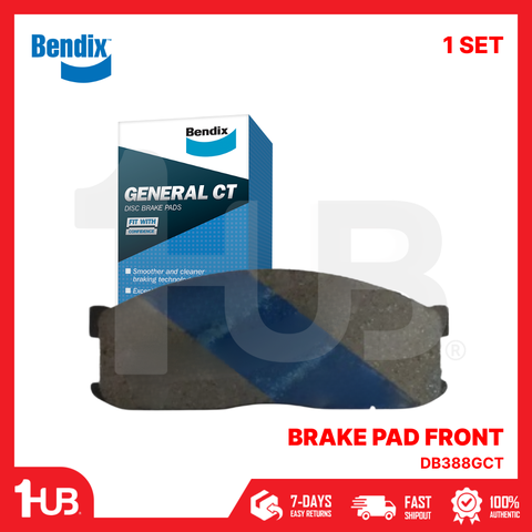 BENDIX BRAKE PAD KIA BESTA 1989-97 FRONT DB388GCT ( 1 SET )