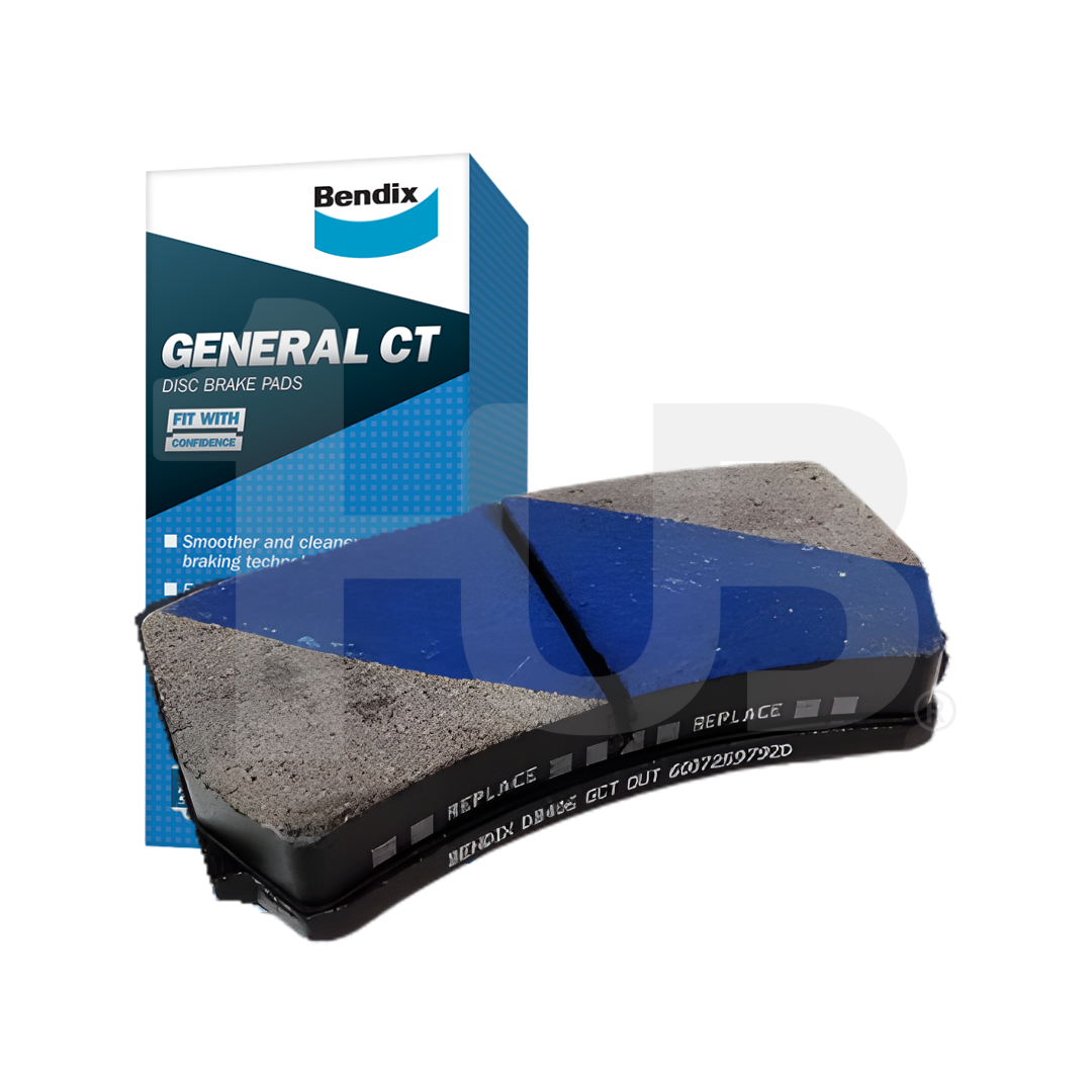 BENDIX BRAKE PAD MAZDA 323 WITH BACKCLIP 1985-90 FRONT DB406GCT ( 1 SET )