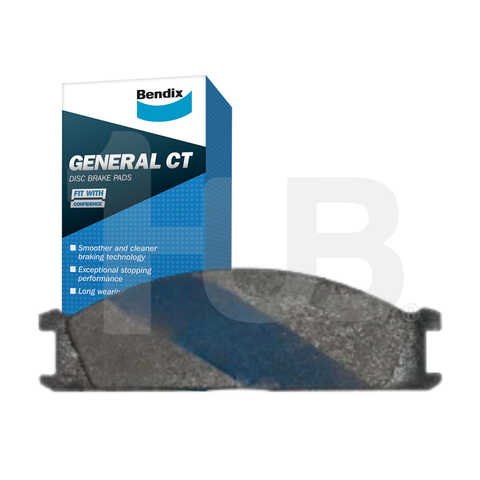BENDIX BRAKE PAD A212WK NISSAN PICK-UP IMPORTED 1986-92 / URVAN ESCAPADE 1998-15 / TERRANO , FRONTIER 4X4 1992-12 DB438GCT ( 1 SET )