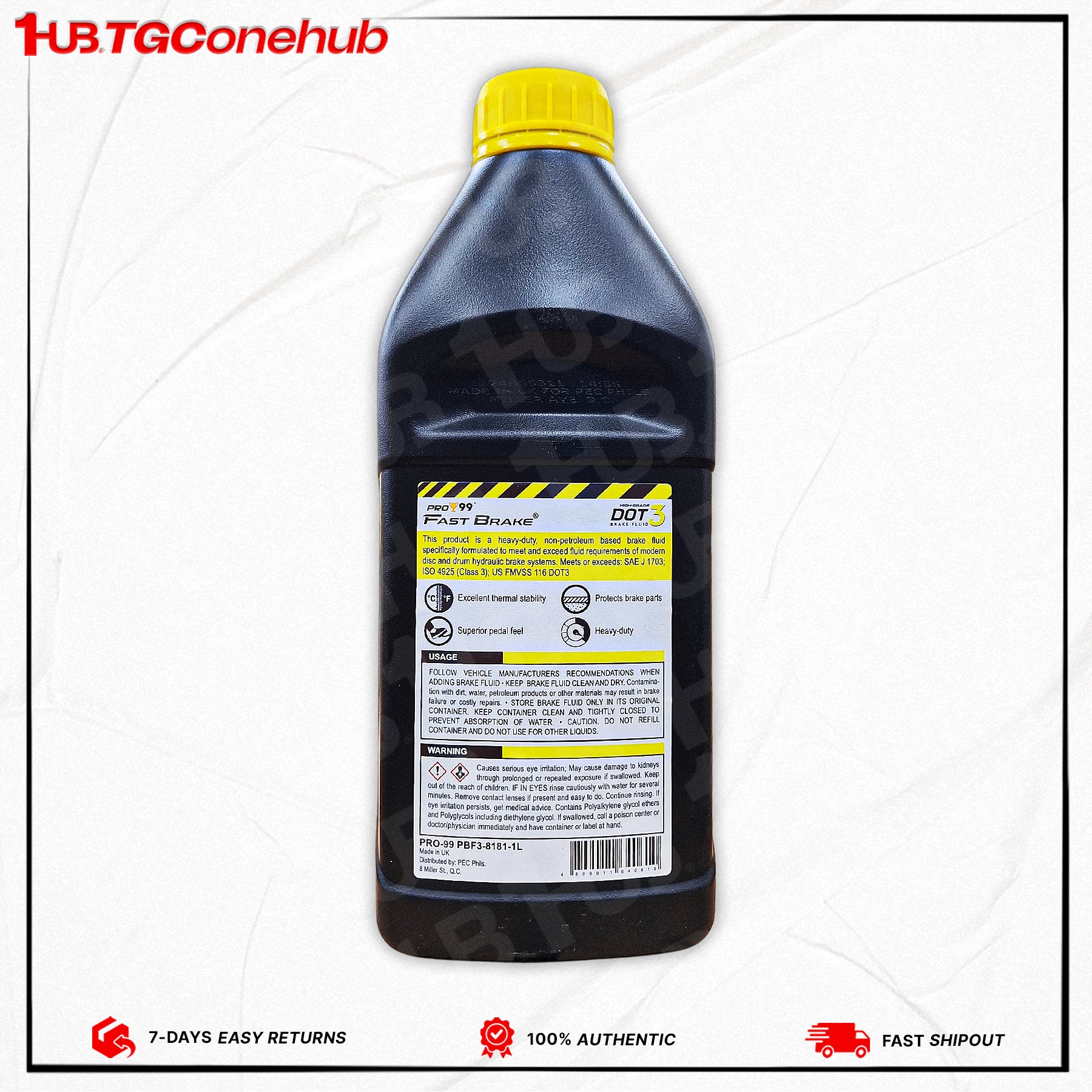 Pro 99 Brake Fluid 1L PBF3-8181-1L