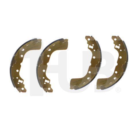 BENDIX BRAKE SHOE MITSUBISHI MIRAGE HATCHBACK 2013-22 DS0810 BS5056 ( 1 SET )