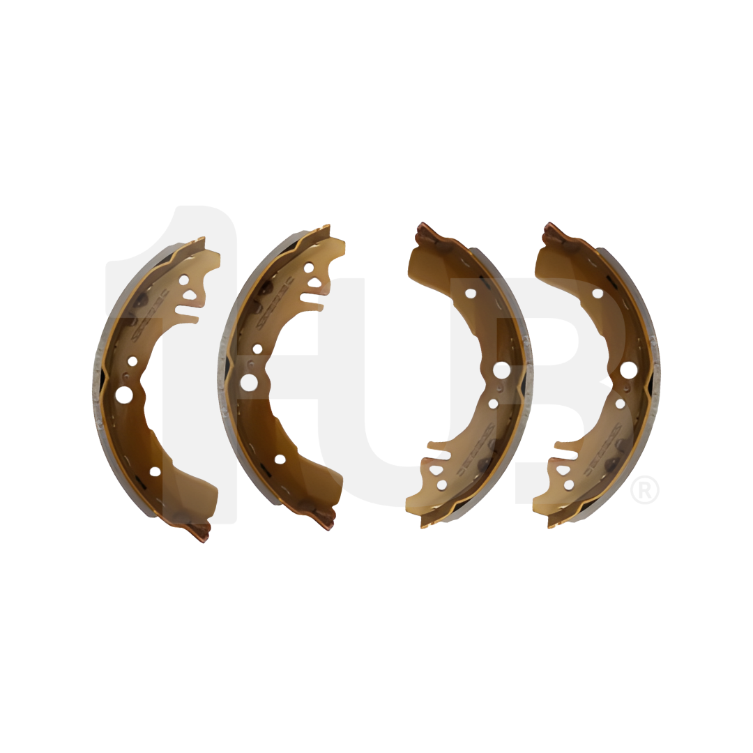 BENDIX BRAKE SHOE ASSEMBLY TOYOTA ECHO , YARIS 2002-05 DS2350 / BS1772 ( 1 SET )
