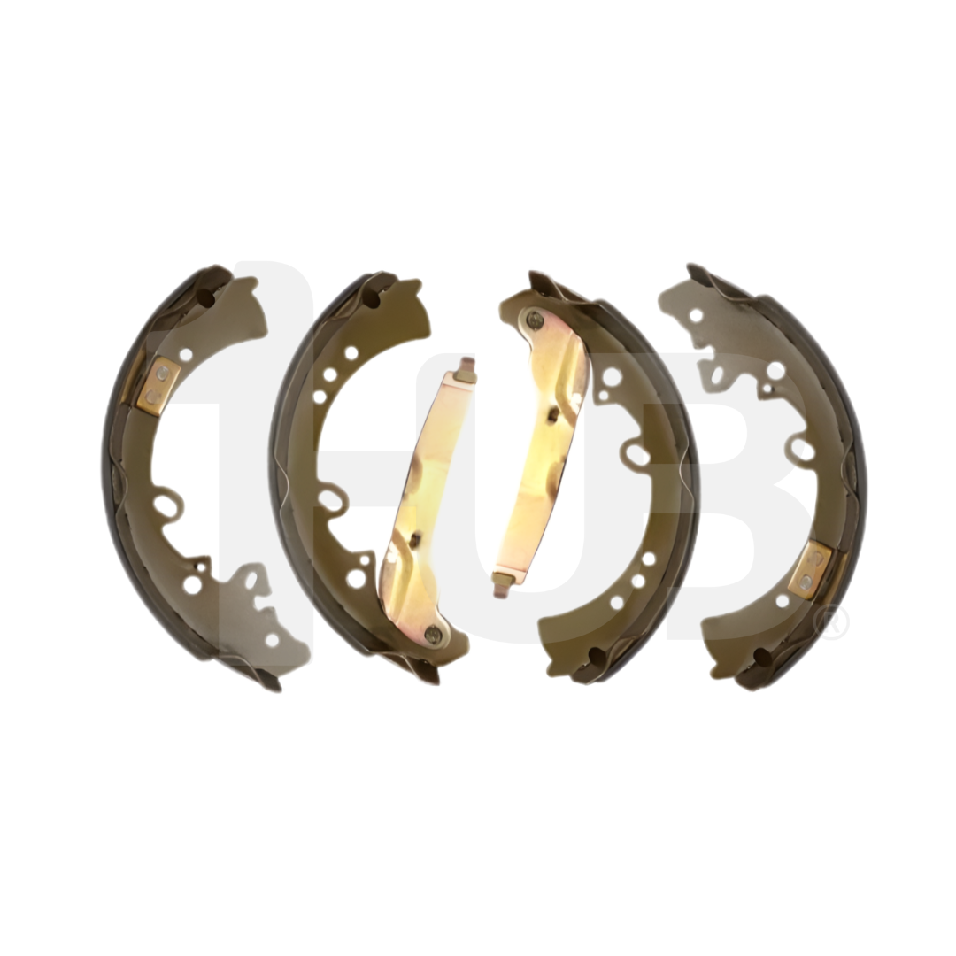 BENDIX BRAKE SHOE TOYOTA FORTUNER NEW 2016-22 / FORTUNER 2.7 , FORTUNER 2.5 2KD 2008-15 / HI-LUX NEW 2016-22 DS2395 BS5008 ( 1 SET )