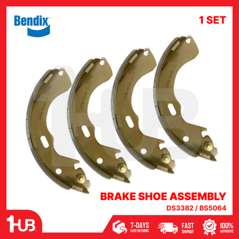 BENDIX BRAKE SHOE ASSEMBLY FORD ESCAPE 2001-07 DS3382 / BS5064 ( 1 SET )