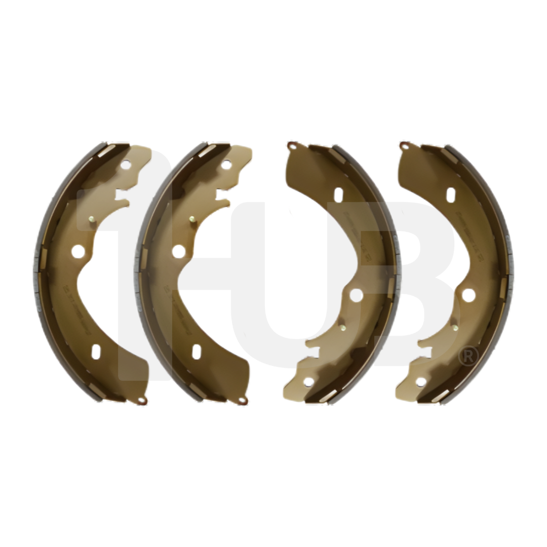 BENDIX BRAKE SHOE ISUZU D-MAX 4X2 2004-17 / TRAVIZ 2020-22 DS4495 BS5010 ( 1 SET )