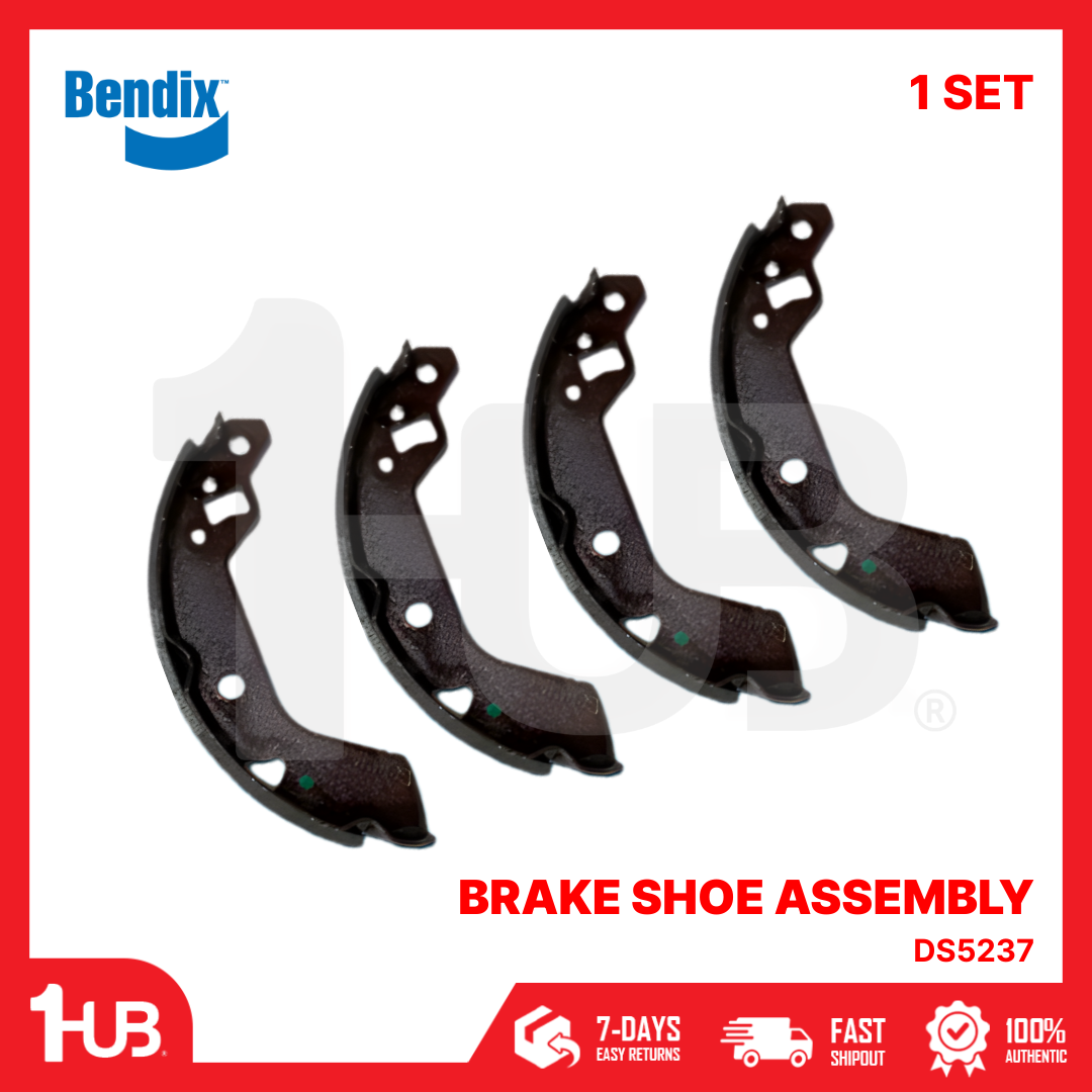 BENDIX BRAKE SHOE TOYOTA AGYA 12-ON DS5237 ( 1 SET )