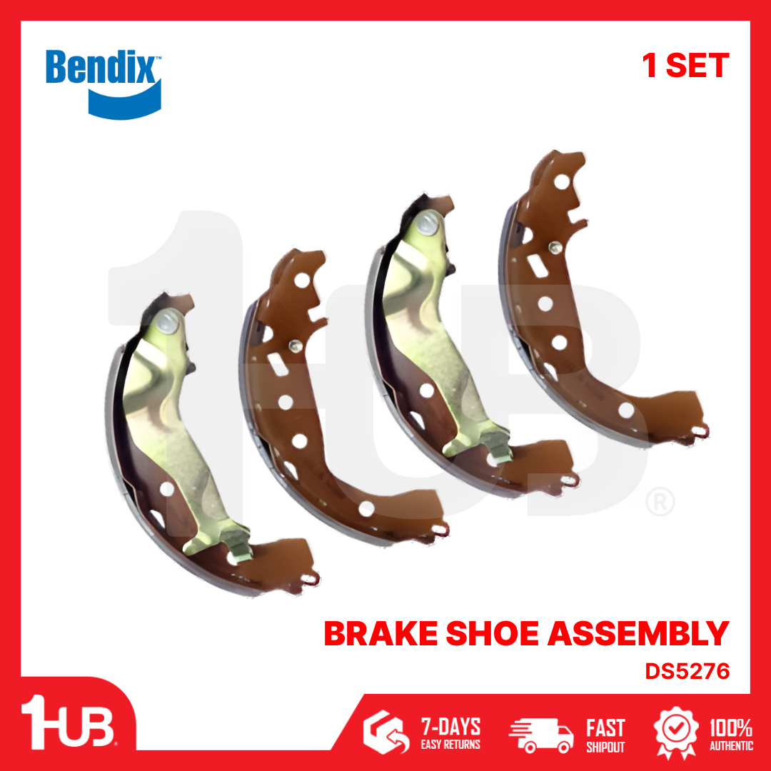 BENDIX BRAKE SHOE TOYOTA VIOS 16-ON DS5276 ( 1 SET )