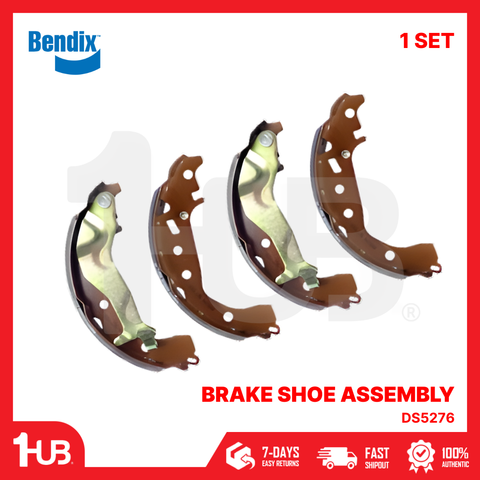 BENDIX BRAKE SHOE TOYOTA VIOS 16-ON DS5276 ( 1 SET )