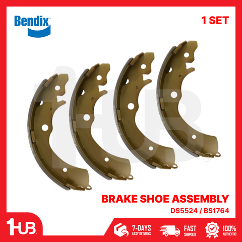BENDIX BRAKE SHOE ASSEMBLY HONDA CR-V 1997-02 / BR-V 2017-22 DS5524 / BS1764 ( 1 SET )