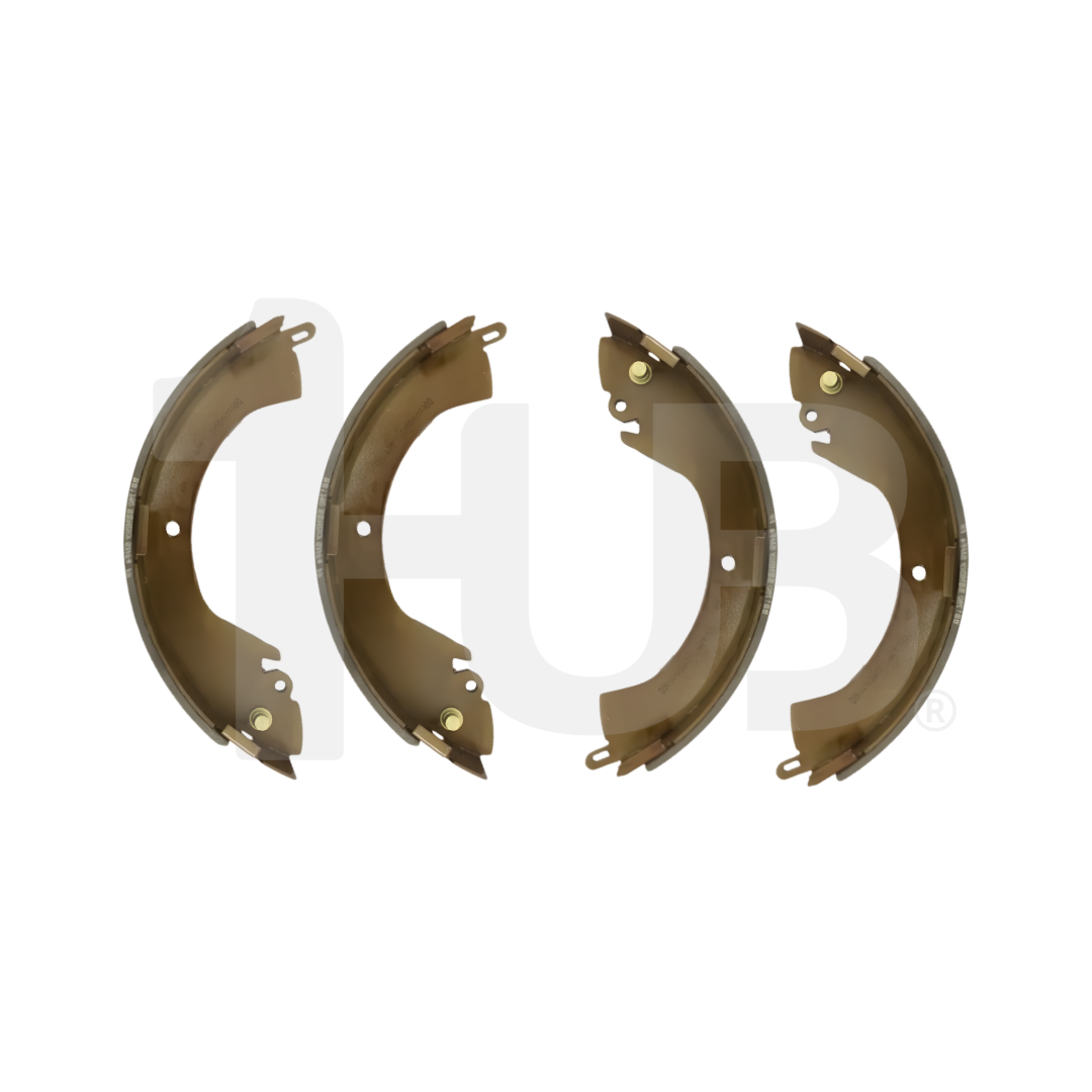 BENDIX BRAKE SHOE ASSEMBLY MITSUBISHI L200 , SPACEGEAR , FUZION 2008-15 DS6715 / BS1760 ( 1 SET )
