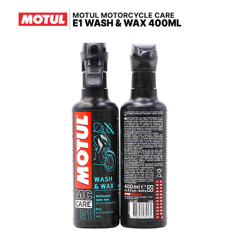 Motul E1 Wash & Wax 400ml 102996