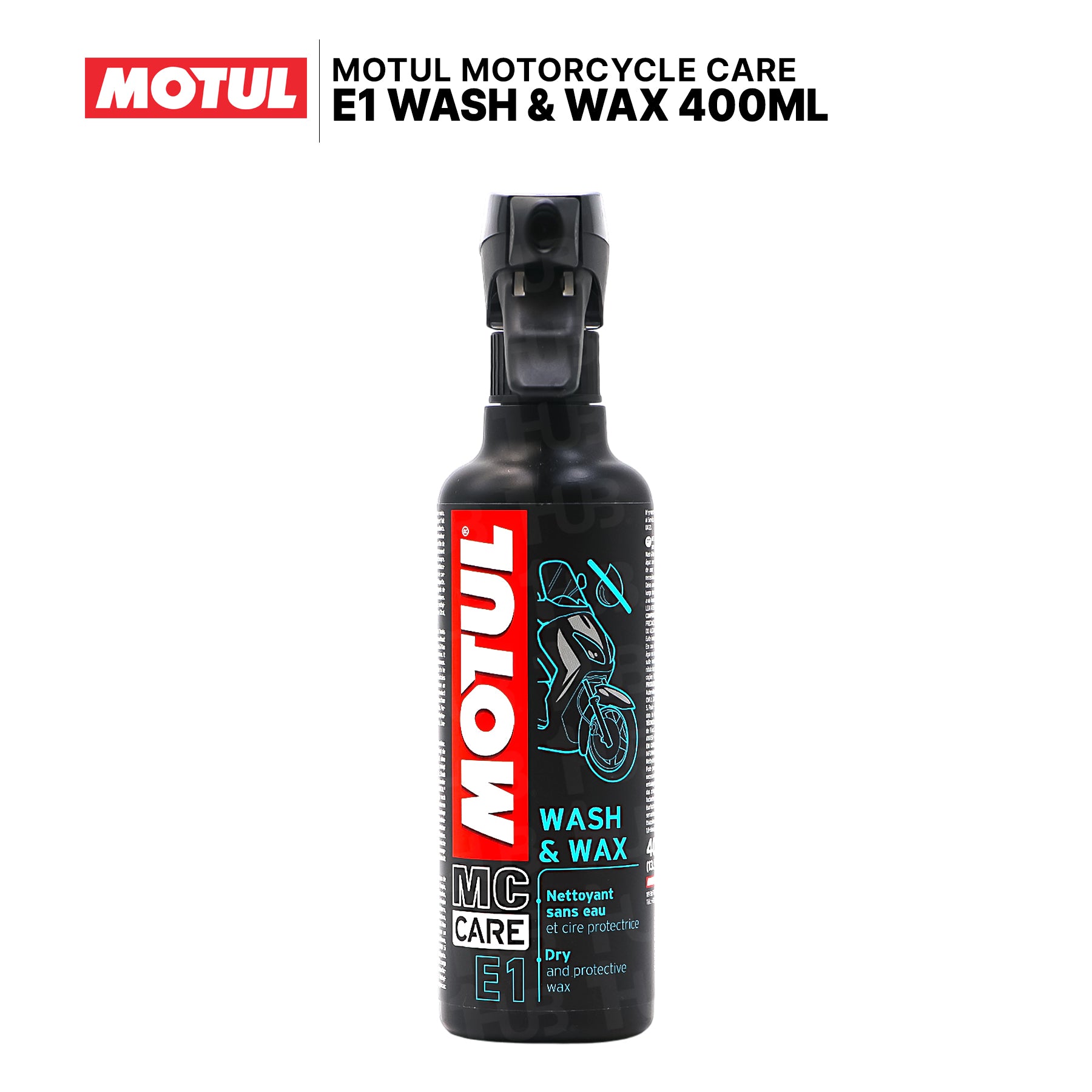 Motul E1 Wash & Wax 400ml 102996