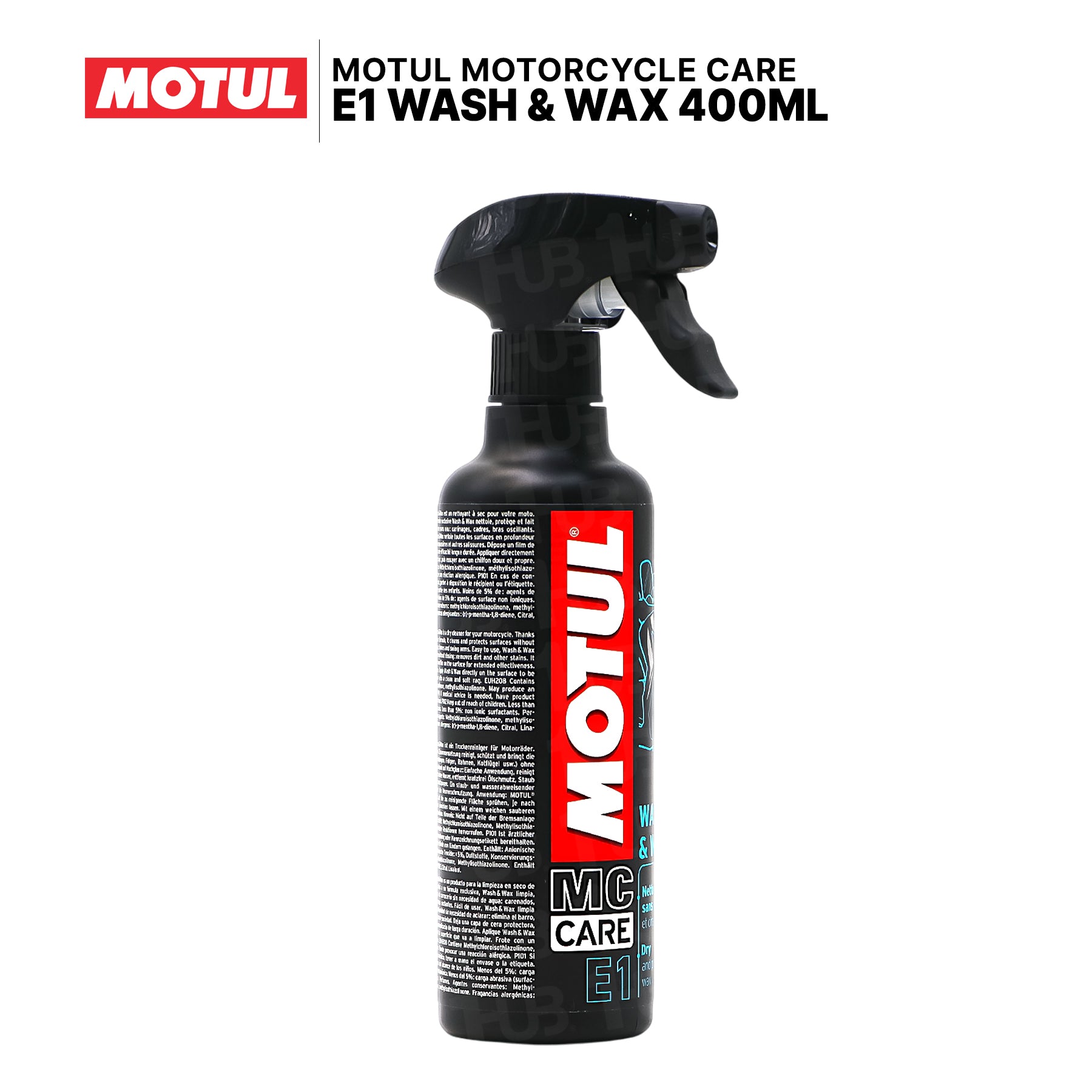 Motul E1 Wash & Wax 400ml 102996