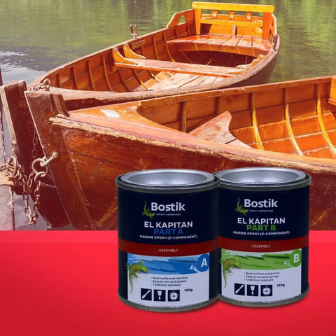 BOSTIK EL KAPITAN MARINE EPOXY 2 COMPONENT - PART A & B