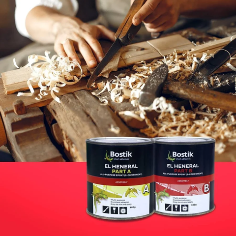 BOSTIK EL HENERAL ALL-PURPOSE EPOXY 2 COMPONENT - PART A & B