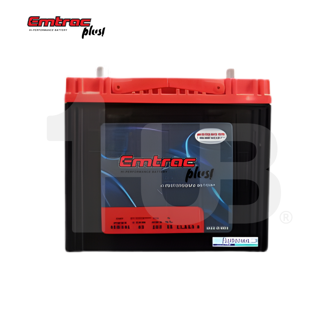 EMTRAC BATTERY NS40 PLUS SILVER 34B19L ( 1 PC )