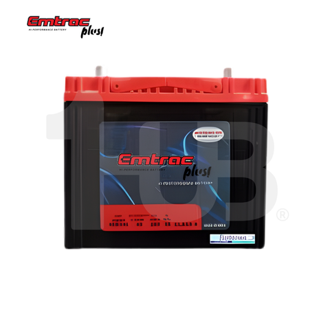 EMTRAC BATTERY NS40 PLUS SILVER 34B19L ( 1 PC )