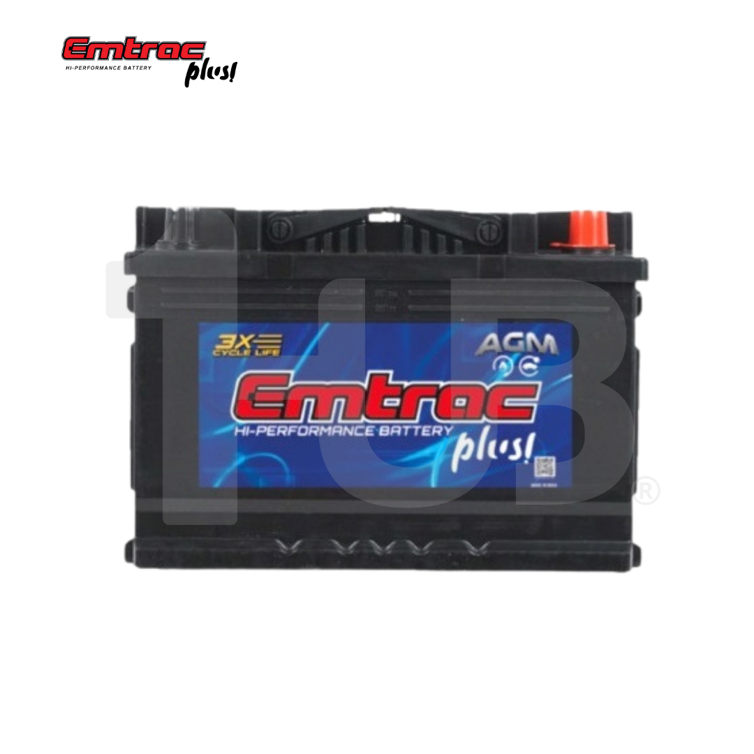 EMTRAC BATTERY PALLADIUM AGM DIN 100 H8-LN5 ( 1 PC )