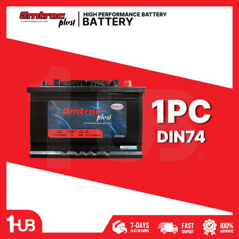 EMTRAC BATTERY Platinum 74/ 131/ 690 278X175X190 DIN74 ( 1 PC )