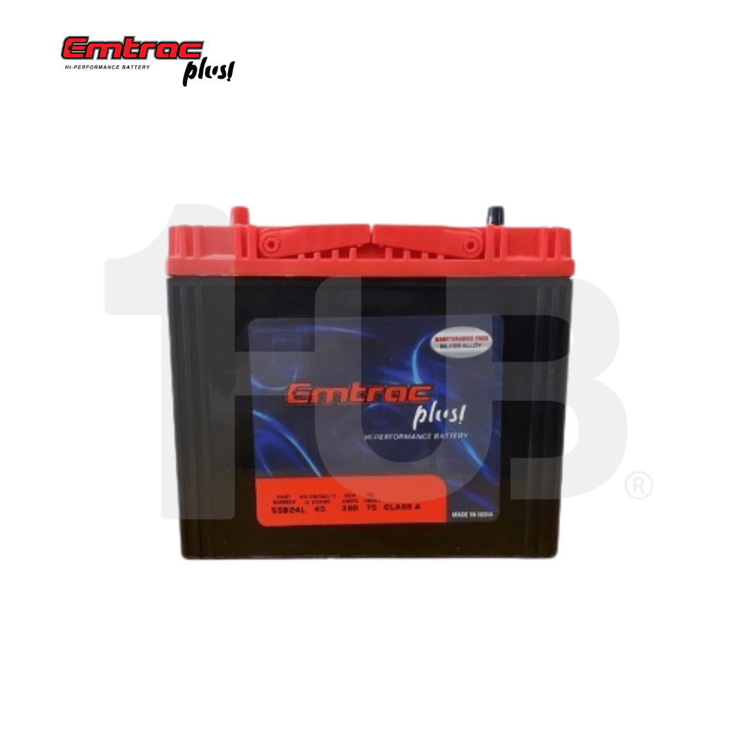 EMTRAC CAR BATTERY 1SNF / NS60L TITANIUM 55B24L ( 1 PC )