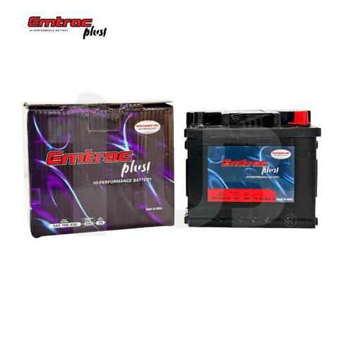 EMTRAC CAR BATTERY 545106036 PLATINUM DIN45 ( 1 PC )