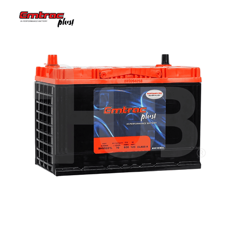 EMTRAC CAR BATTERY CHROME REVERSE NS40 ( 1 PC )