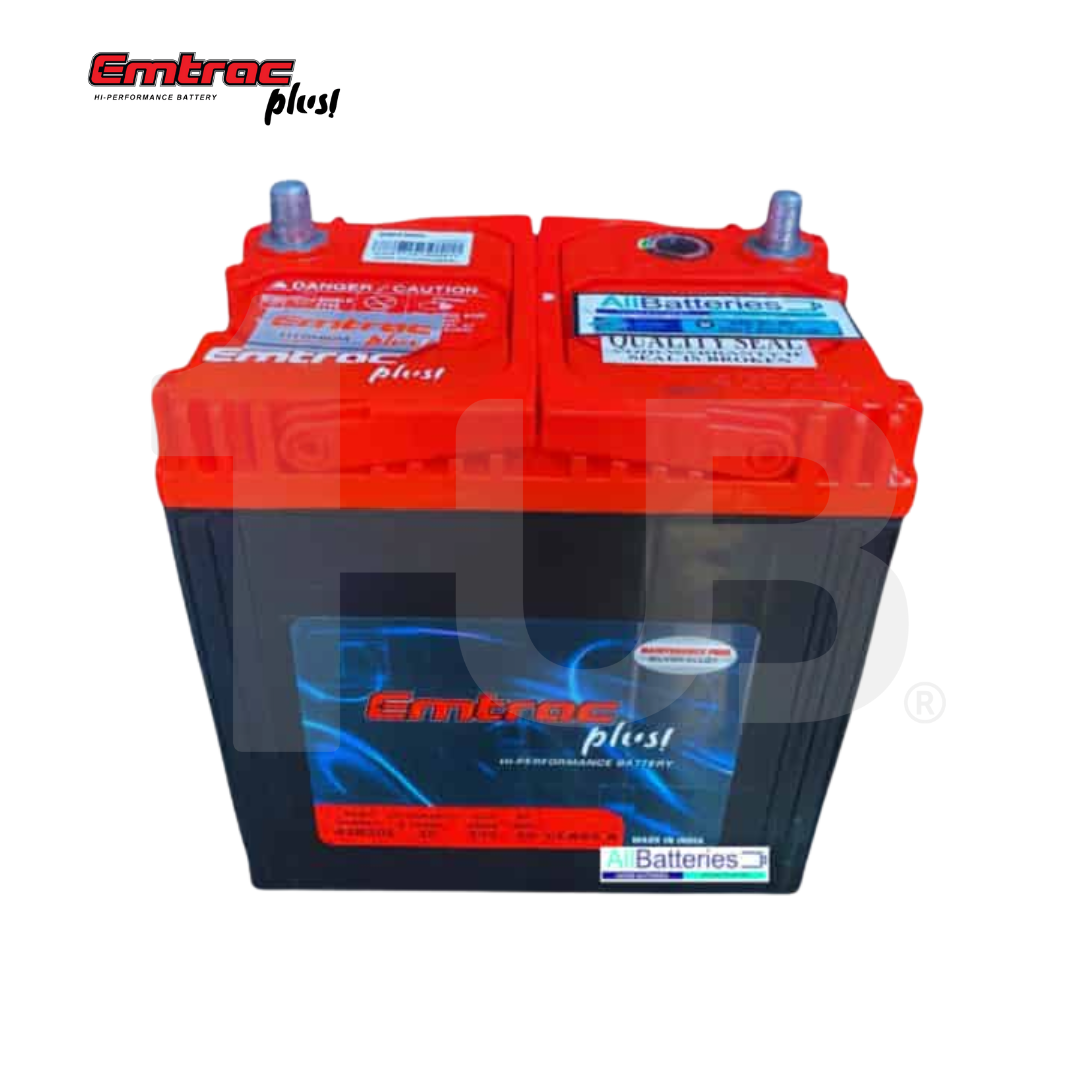 EMTRAC CAR BATTERY NS40L TITANIUM 42B20L ( 1 PC )