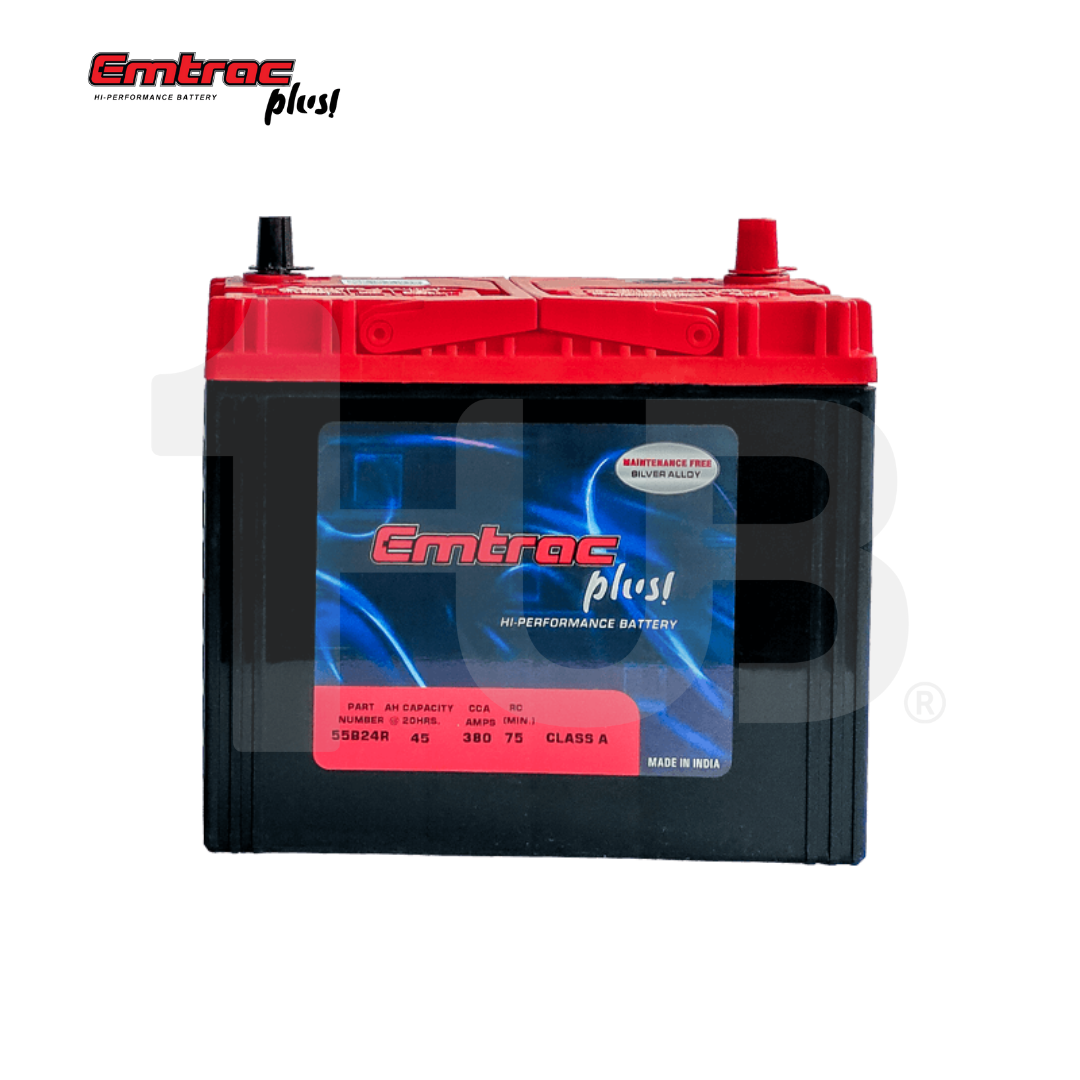 EMTRAC BATTERY TITANIUM REVERSE NS60 / 55B24R ( 1 PC )
