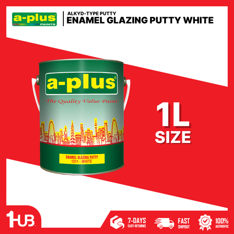 A-Plus® Enamel Glazing Putty (4L)| 1311 | A-Plus Industrial & Construction Coatings