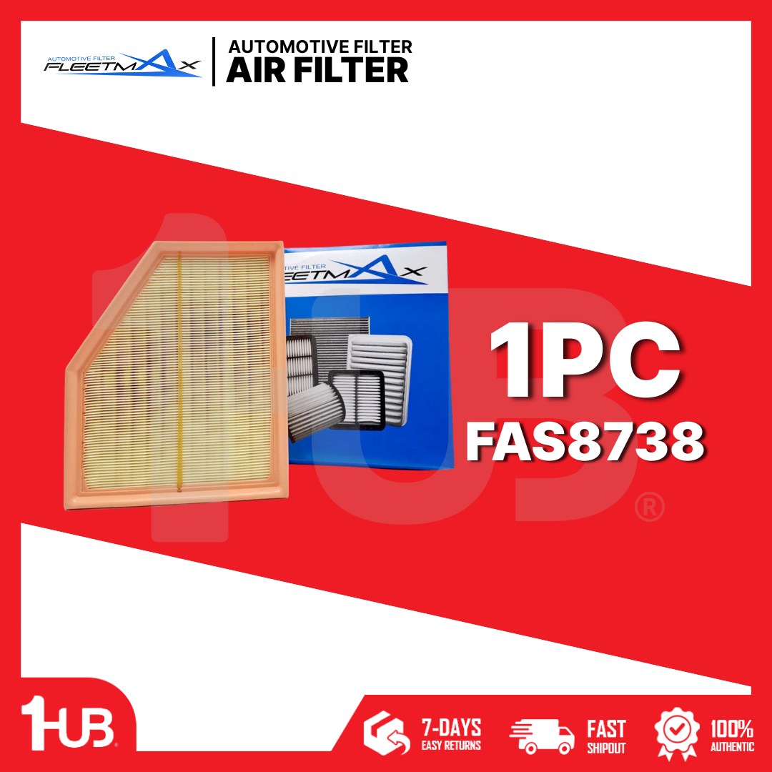 FLEETMAX AIR FILTER BMW 525D, 520i, 730D, 740i 17-20, X3 18-20 FAS8738 ( 1 PC )