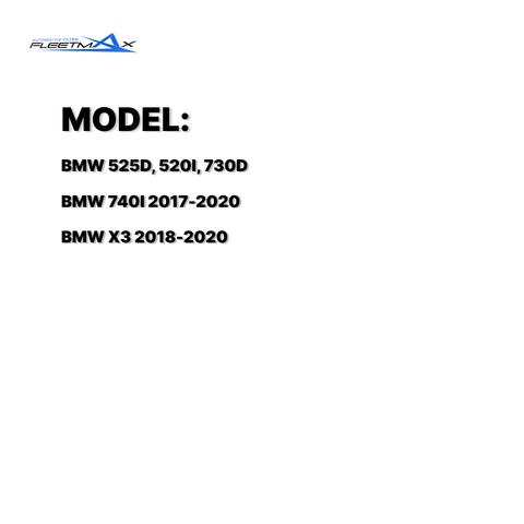 FLEETMAX AIR FILTER BMW 525D, 520i, 730D, 740i 17-20, X3 18-20 FAS8738 ( 1 PC )