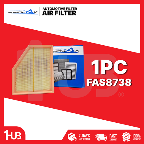 FLEETMAX AIR FILTER BMW 525D, 520i, 730D, 740i 17-20, X3 18-20 FAS8738 ( 1 PC )
