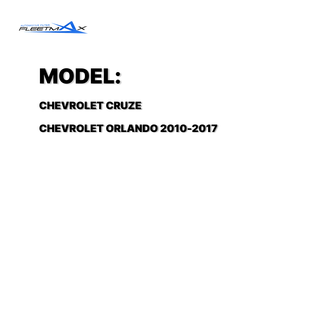 FLEETMAX AIR FILTER CHEVROLET CRUZE, ORLANDO 10-17 FAS8708 ( 1 PC )