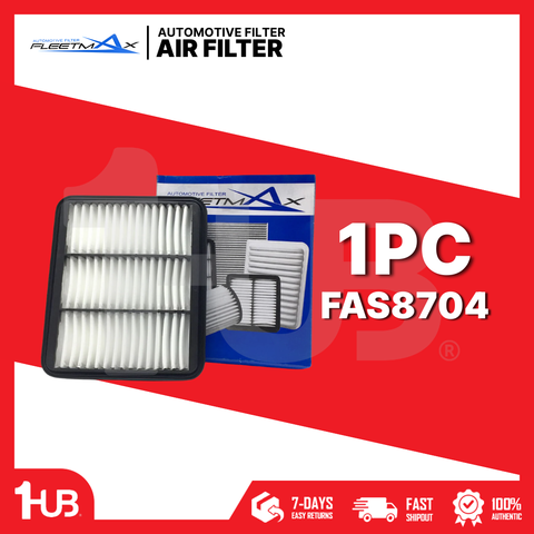 FLEETMAX AIR FILTER CHEVROLET / DAEWOO SPARK 07-11 / MATIZ 05-10 FAS8704 ( 1 PC )