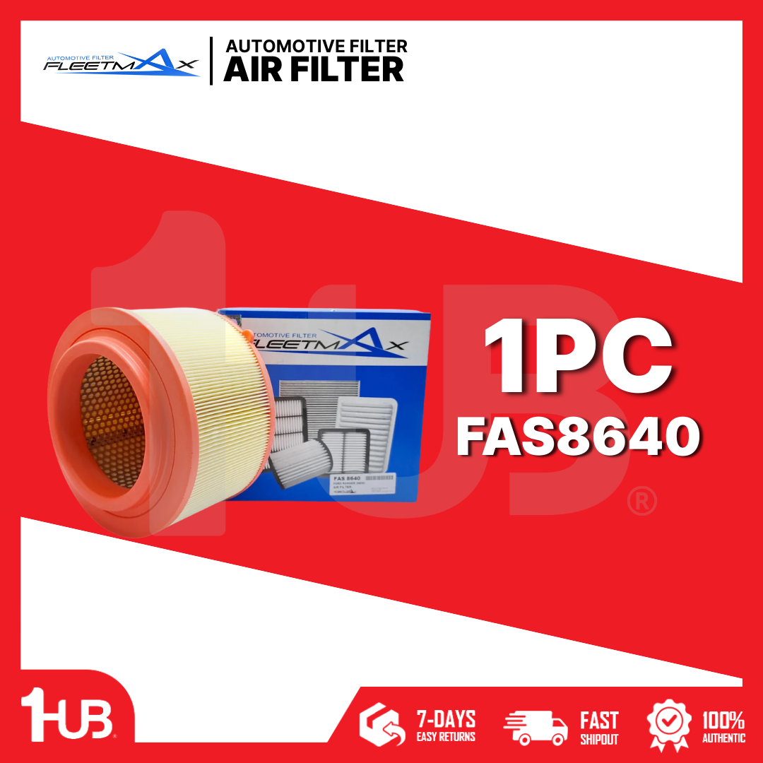 FLEETMAX AIR FILTER FORD RANGER 2.2, 3.2 TDCi DIESEL 12-18 FAS8640 ( 1 PC )