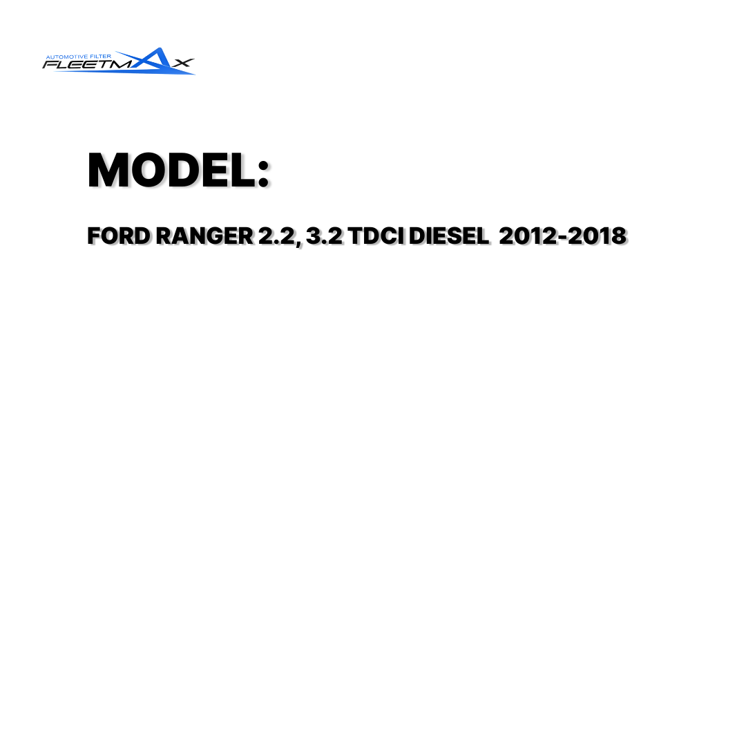 FLEETMAX AIR FILTER FORD RANGER 2.2, 3.2 TDCi DIESEL 12-18 FAS8640 ( 1 PC )