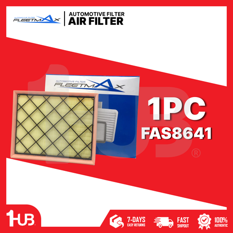 FLEETMAX AIR FILTER FORD RANGER, RANGER RAPTOR 19-22, EVEREST 15-21 FAS8641 ( 1 PC )