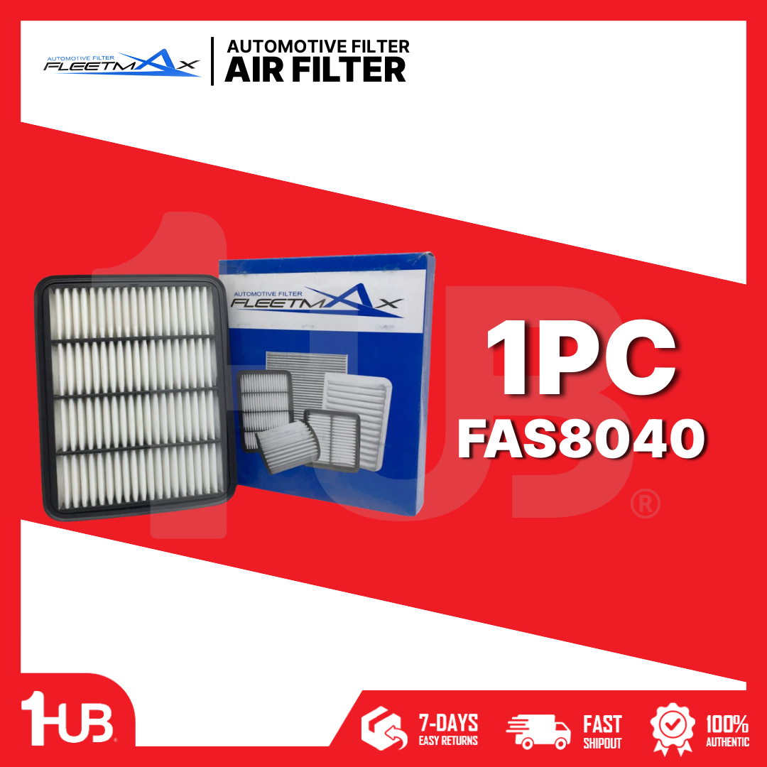 FLEETMAX AIR FILTER FORD / MITSUBISHI RANGER, EVEREST DIESEL 90-06 / GALANT, CHARIOS GRANDIS 4G64 98-04 MR266849 FAS8040 ( 1 PC )
