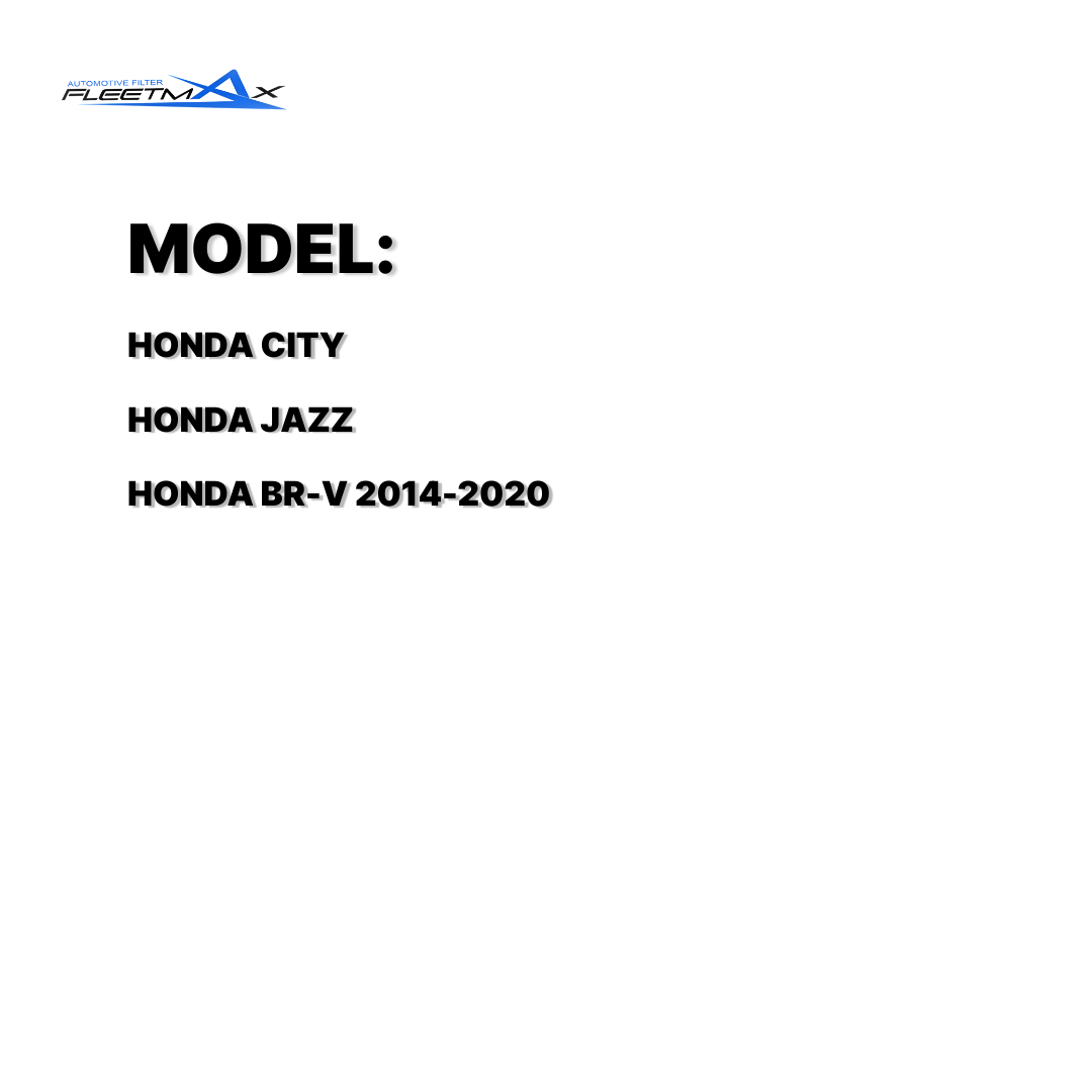 FLEETMAX AIR FILTER HONDA CITY, JAZZ, BR-V 14-20 FAS8868 ( 1 PC )