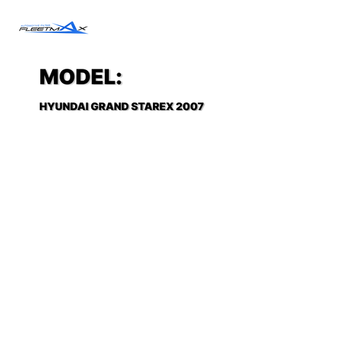 FLEETMAX AIR FILTER HYUNDAI GRAND STAREX 07-21 FAS8321 ( 1 PC )