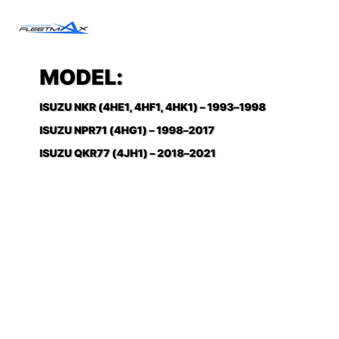 FLEETMAX AIR FILTER ISUZU NKR (4HE1, 4HF1, 4HK1) 93-98 (579) / NPR71 (4HG1) 98-17 / QKR77 (4JH1) 18-21 FAS8423 ( 1 PC )