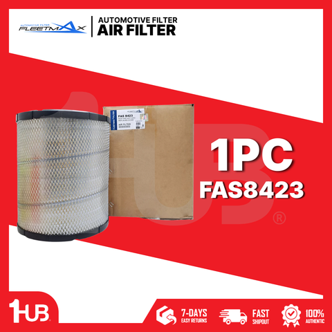 FLEETMAX AIR FILTER ISUZU NKR (4HE1, 4HF1, 4HK1) 93-98 (579) / NPR71 (4HG1) 98-17 / QKR77 (4JH1) 18-21 FAS8423 ( 1 PC )