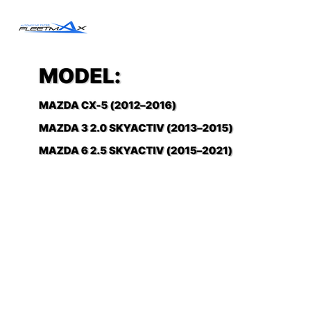 FLEETMAX AIR FILTER MAZDA CX-5 12-16, 3 2.0 SKYACTIV 13-15, 6 2.5 SKYACTIV 15-21 FAS8636 ( 1 PC )