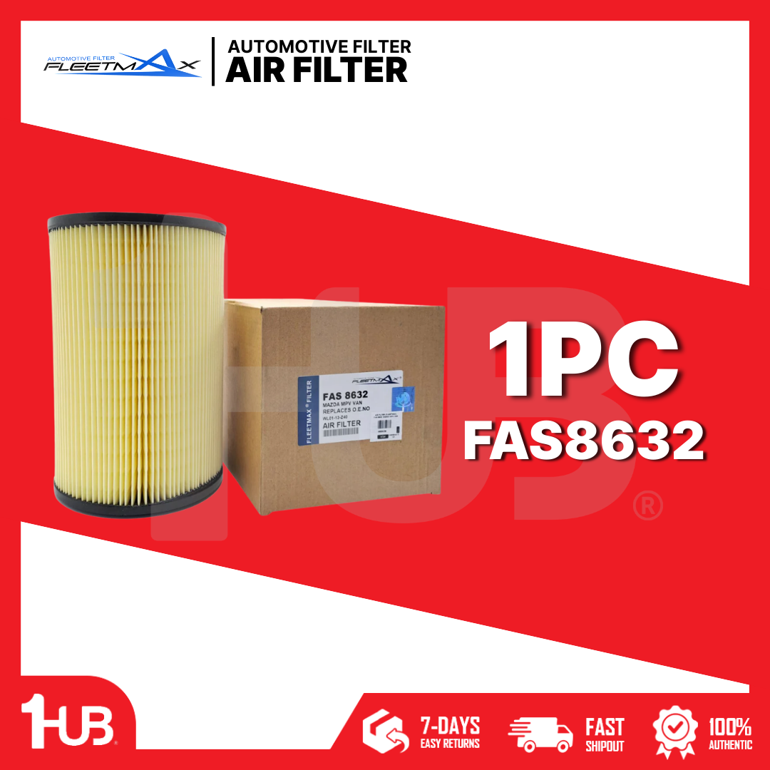 FLEETMAX AIR FILTER MAZDA MPV, BONGO FRIENDEE 94-97 WL01 FAS8632 ( 1 PC )