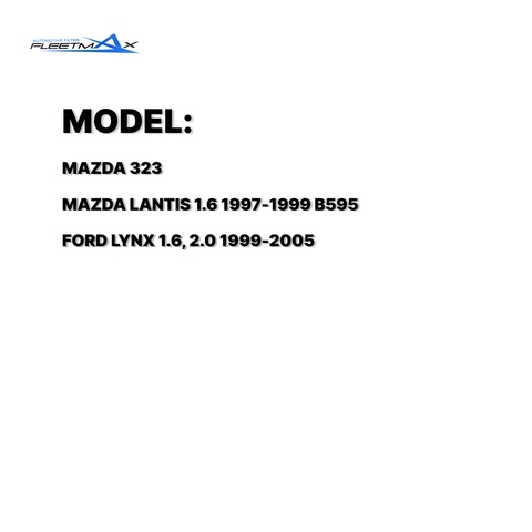 FLEETMAX AIR FILTER MAZDA / FORD 323, LANTIS 1.6 97-99 B595 / LYNX 1.6, 2.0 99-05 FAS8606 ( 1 PC )
