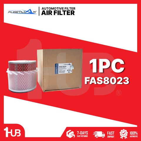 FLEETMAX AIR FILTER MITSUBISHI L200 DIESEL (MD620109) 90-96 W/AIR SWIRL FAS8023 ( 1 PC )